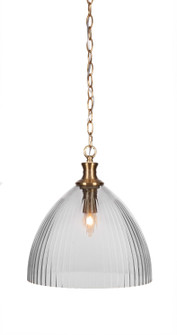 Carina One Light Pendant in New Age Brass (200|95-NAB-4690)