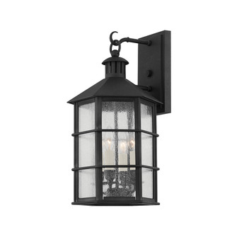 Lake County Four Light Wall Sconce in French Iron (67|B2512-FRN)