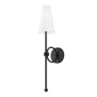 Magnus One Light Wall Sconce in Textured Black (67|B3691-TBK)
