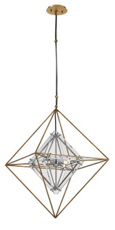 Epic Four Light Chandelier in Gold Leaf (67|F7145)