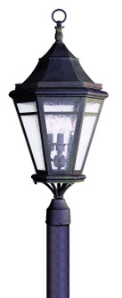 Morgan Hill Three Light Post Lantern in Natural Rust (67|P1274NR)