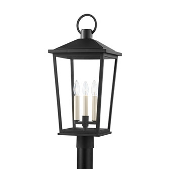 Soren Three Light Outdoor Post Mount in Texture Black (67|P8921-TBK)