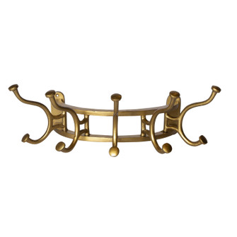 Starling Wall Mounted Coat Rack in Antique Brass (52|04214)