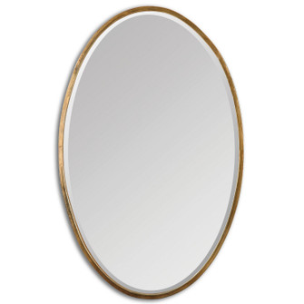Herleva Oval Mirror in Antiqued Gold (52|12894)