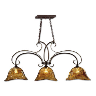 Vetraio Three Light Island Pendant in Oil Rubbed Bronze (52|21009)