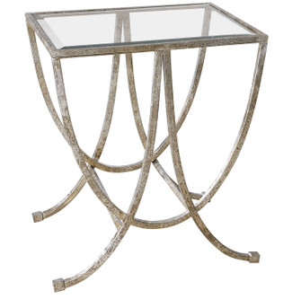 Marta Side Table in Antiqued Silver (52|24592)
