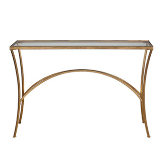 Alayna Console Table in Antiqued Gold Leaf (52|24640)