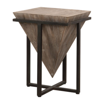 Bertrand Accent Table in Aged Black (52|24864)