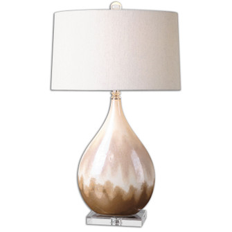 Flavian One Light Table Lamp in Rust Beige (52|26171-1)