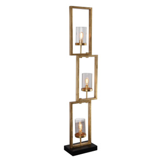 Cielo Three Light Floor Lamp in Antiqued Gold Leaf (52|28189-1)