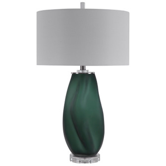 Esmeralda One Light Table Lamp in Brushed Nickel (52|28278)