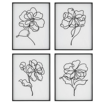 Bloom Framed Prints in Black And White (52|41430)