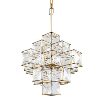 Cubic Six Light Pendant in Calypso Gold (137|329P06CG)