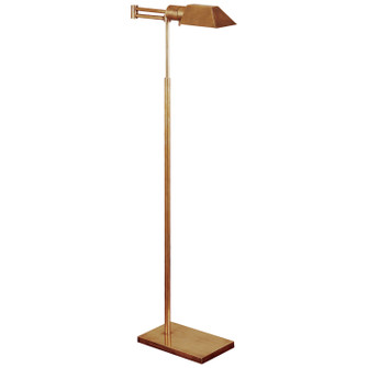 VC CLASSIC One Light Swing Arm Floor Lamp in Hand-Rubbed Antique Brass (268|81134 HAB)