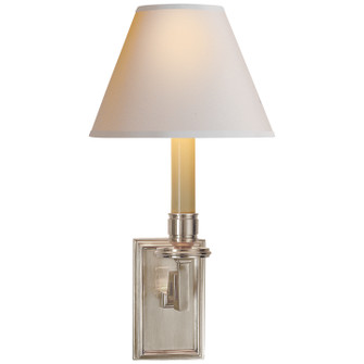 Dean One Light Wall Sconce in Brushed Nickel (268|AH 2001BN-NP)