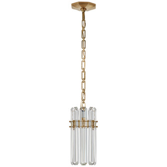 Bonnington One Light Pendant in Hand-Rubbed Antique Brass (268|ARN 5123HAB-CG)