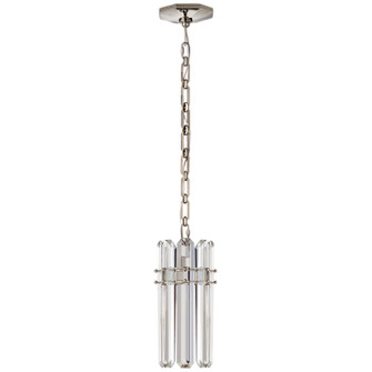 Bonnington One Light Pendant in Polished Nickel (268|ARN 5123PN-CG)