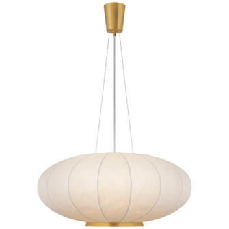 Paper Moon One Light Pendant in Soft Brass (268|BBL 5123SB-RP)