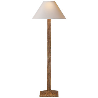 Strie One Light Table Lamp in Gilded Iron (268|CHA 8463GI-NP)
