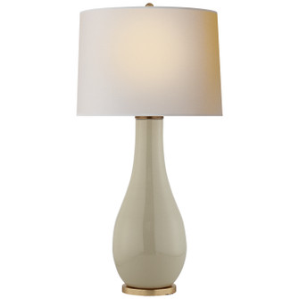 Orson One Light Table Lamp in Coconut Porcelain (268|CHA 8655ICO-NP)