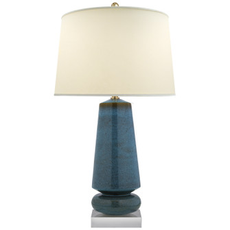 Parisienne One Light Table Lamp in Oslo Blue (268|CHA 8670OSB-PL)