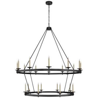 Launceton 20 Light Chandelier in Bronze (268|CHC 1609BZ)