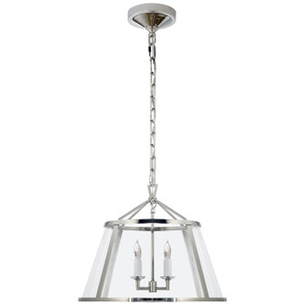 Darlana Pendant Four Light Pendant in Polished Nickel (268|CHC 2201PN-CG)