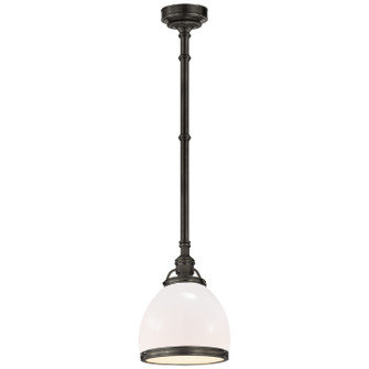 Sloane One Light Pendant in Bronze (268|CHC 5132BZ-WG)