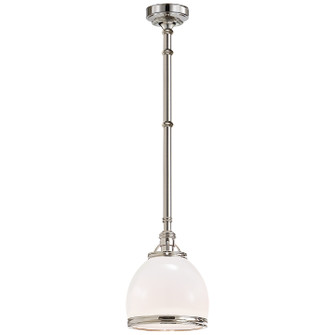 Sloane One Light Pendant in Polished Nickel (268|CHC 5132PN-WG)