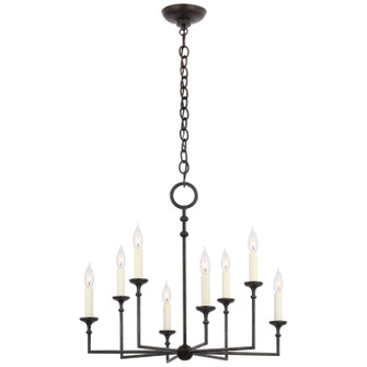Rowen LED Chandelier in Aged Iron (268|CHC 5701AI)
