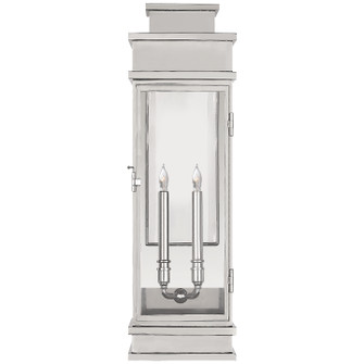 Linear Lantern Two Light Wall Lantern in Polished Nickel (268|CHD 2911PN-CG) Linear Lantern Two Light Wall Lantern in Polished Nickel (268|CHD 2911PN-CG)
