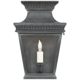 Elsinore One Light Wall Lantern in Weathered Zinc (268|CHD 2945WZ-CG)