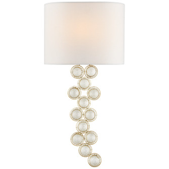Milazzo One Light Wall Sconce in Gild and Crystal (268|JN 2201G/CG-L) Milazzo One Light Wall Sconce in Gild and Crystal (268|JN 2201G/CG-L)