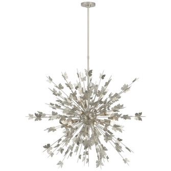 Farfalle 18 Light Chandelier in Burnished Silver Leaf (268|JN 5502BSL)