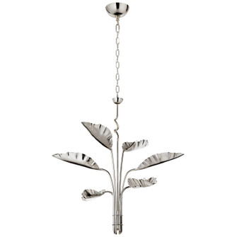 Dumaine Six Light Chandelier in Polished Nickel (268|JN 5517PN) Dumaine Six Light Chandelier in Polished Nickel (268|JN 5517PN)