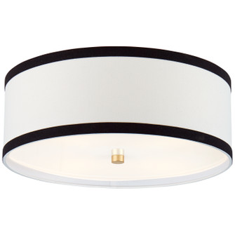 Walker Four Light Flush Mount in Gild (268|KS 4071G-L/BL)