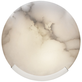 Melange LED Wall Sconce in Polished Nickel (268|KW 2010PN-ALB)