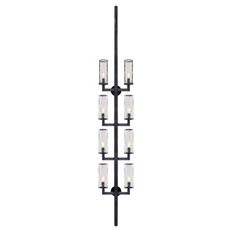 Liaison Eight Light Wall Sconce in Bronze (268|KW 2204BZ-CRG)