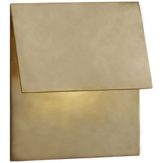 Esker LED Wall Sconce in Antique-Burnished Brass (268|KW 2707AB)