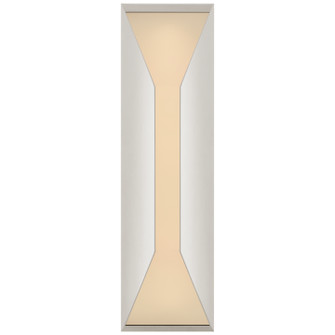 Stretto LED Outdoor Wall Sconce in Polished Nickel (268|KW 2721PN-FG)