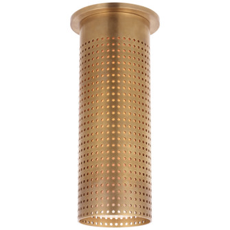 Precision LED Flush Mount in Antique-Burnished Brass (268|KW 4064AB-WG)