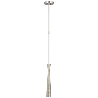 Utopia LED Mini Pendant in Polished Nickel (268|KW 5037PN)