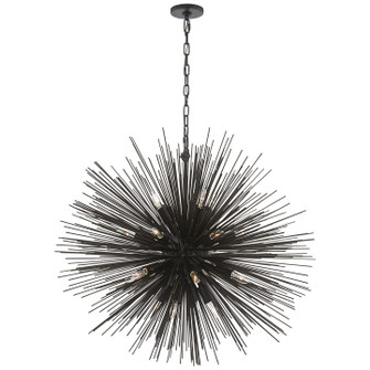 Strada 20 Light Chandelier in Aged Iron (268|KW 5072AI)