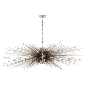 Strada 16 Light Chandelier in Burnished Silver Leaf (268|KW 5182BSL) Strada 16 Light Chandelier in Burnished Silver Leaf (268|KW 5182BSL)