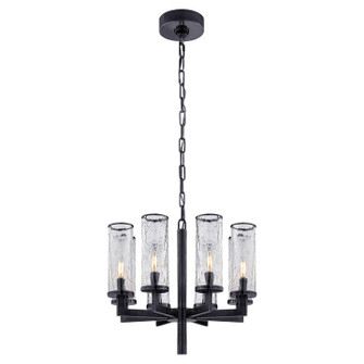 Liaison Eight Light Chandelier in Bronze (268|KW 5200BZ-CRG)