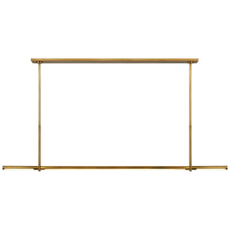 Axis LED Linear Pendant in Antique-Burnished Brass (268|KW 5730AB)