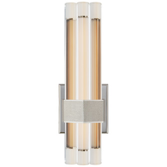 Fascio LED Wall Sconce in Polished Nickel (268|LR 2907PN-CG)