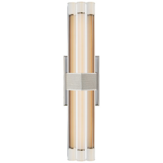 Fascio LED Wall Sconce in Polished Nickel (268|LR 2909PN-CG)