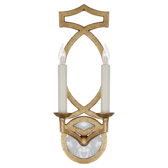 Brittany Two Light Wall Sconce in Venetian Gold (268|NW 2311VG)