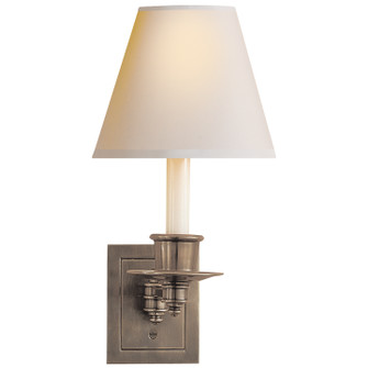 Swing Arm Sconce One Light Wall Sconce in Antique Nickel (268|S 2005AN-NP)